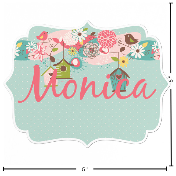 Easter Birdhouses Custom Shape Iron On Patches - L - APPROVAL