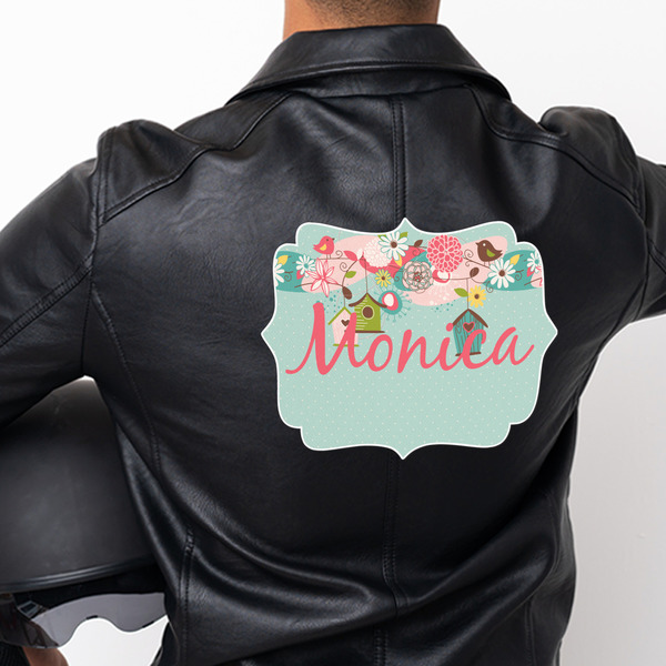 Easter Birdhouses Custom Shape Iron On Patches - XXXL - APPROVAL