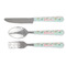 Easter Birdhouses Cutlery Set - FRONT