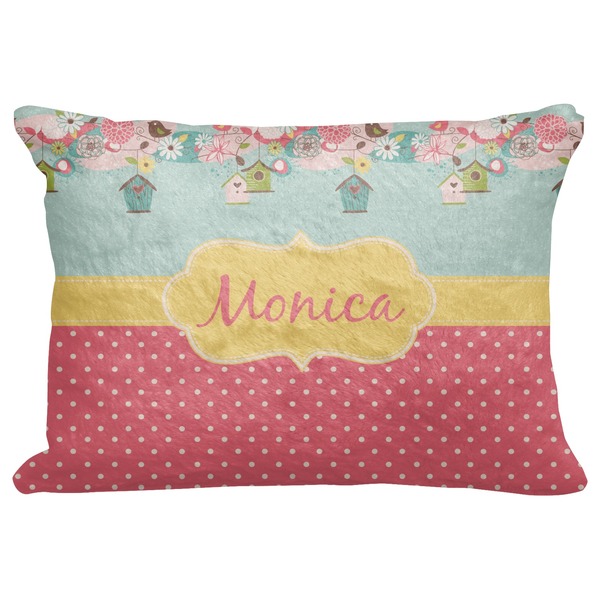 Custom Easter Birdhouses Decorative Baby Pillowcase - 16"x12" (Personalized)
