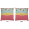 Easter Birdhouses Decorative Pillow Case - Approval