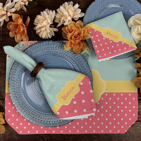 Easter Birdhouses Dining Set