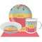 Easter Birdhouses Dinner Set - 4 Pc (Personalized)