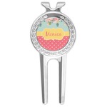 Easter Birdhouses Golf Divot Tool & Ball Marker (Personalized)