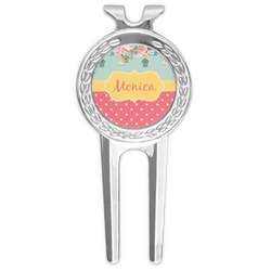 Easter Birdhouses Golf Divot Tool & Ball Marker (Personalized)