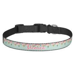Easter Birdhouses Dog Collar (Personalized)