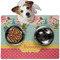 Easter Birdhouses Dog Food Mat - Medium LIFESTYLE