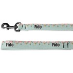 Easter Birdhouses Deluxe Dog Leash (Personalized)