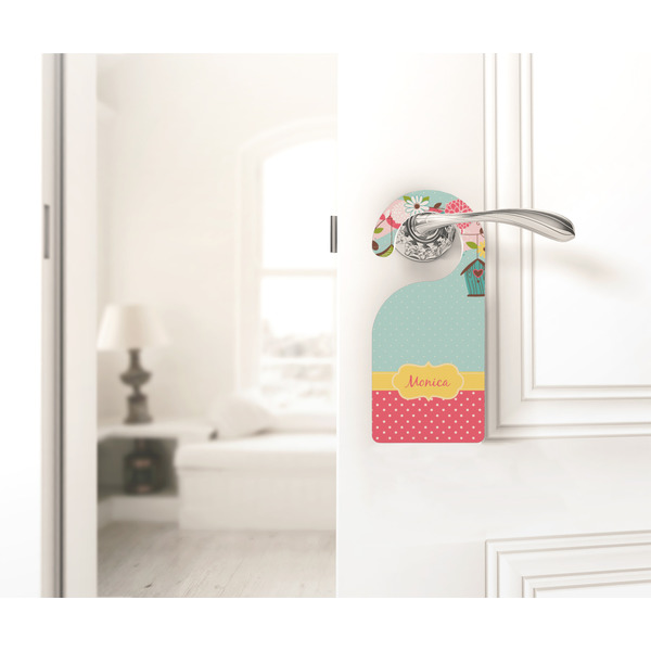 Easter Birdhouses Door Hanger - LIFESTYLE