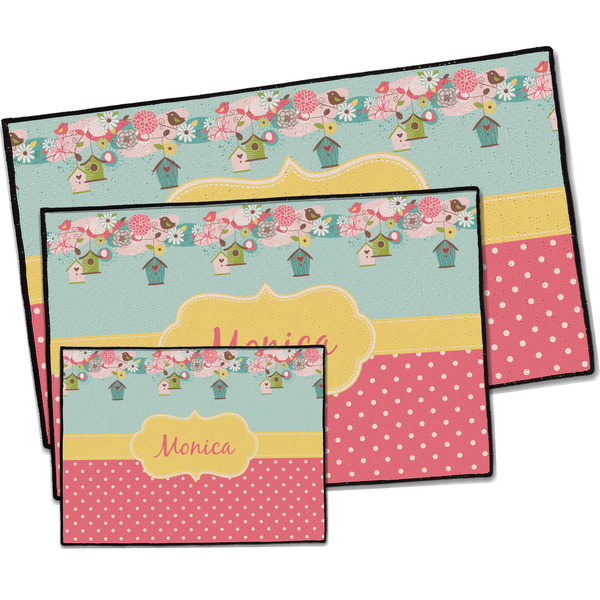 Easter Birdhouses Door Mats - PARENT MAIN