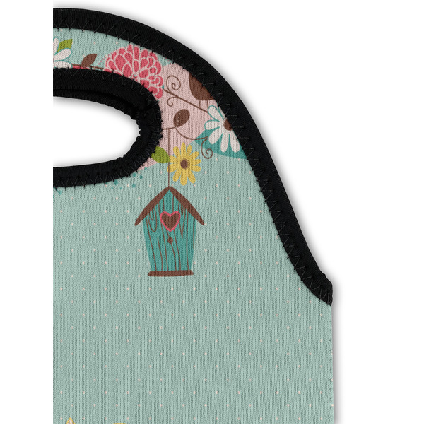Easter Birdhouses Double Wine Tote - Detail 1 (new)
