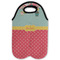 Easter Birdhouses Double Wine Tote - Flat (new)