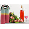 Easter Birdhouses Double Wine Tote - LIFESTYLE (new)