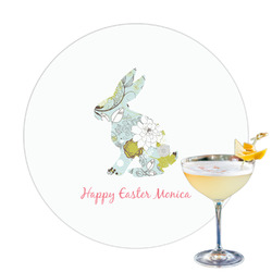 Easter Birdhouses Printed Drink Topper (Personalized)