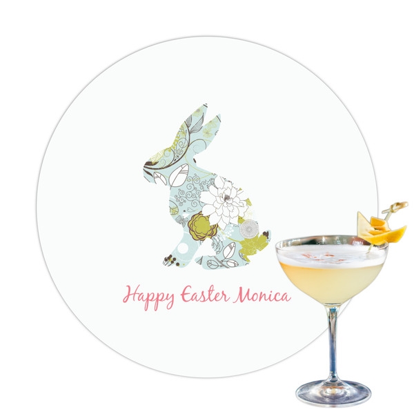 Custom Easter Birdhouses Printed Drink Topper (Personalized)