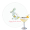 Easter Birdhouses Drink Topper - Large - Single with Drink