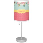 Easter Birdhouses Lamp with Drum Shade (Personalized)
