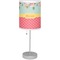 Easter Birdhouses Drum Lampshade with base included
