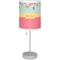Easter Birdhouses Lamp with Drum Shade (Personalized)