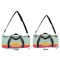 Easter Birdhouses Duffle Bag Small and Large