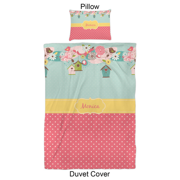 Easter Birdhouses Duvet Cover Set - Twin XL - Approval