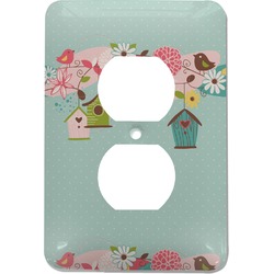Easter Birdhouses Electric Outlet Plate (Personalized)