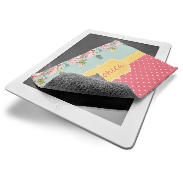 Easter Birdhouses Electronic Screen Wipe - iPad