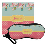 Easter Birdhouses Eyeglass Case & Cloth (Personalized)