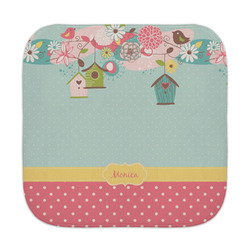 Easter Birdhouses Face Towel (Personalized)