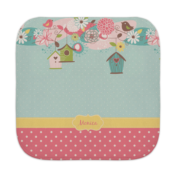 Custom Easter Birdhouses Face Towel (Personalized)