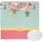 Easter Birdhouses Washcloth (Personalized)