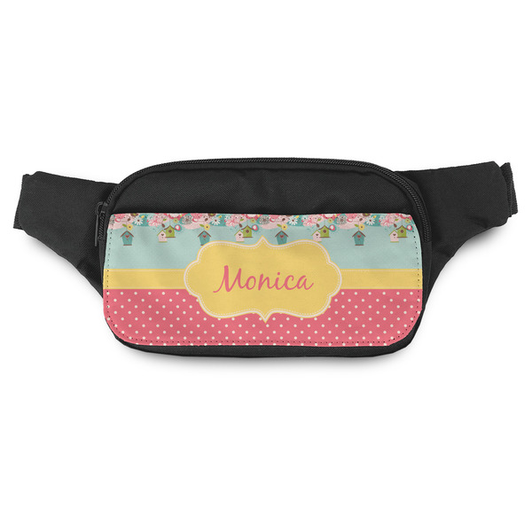 Custom Easter Birdhouses Fanny Pack - Modern Style (Personalized)