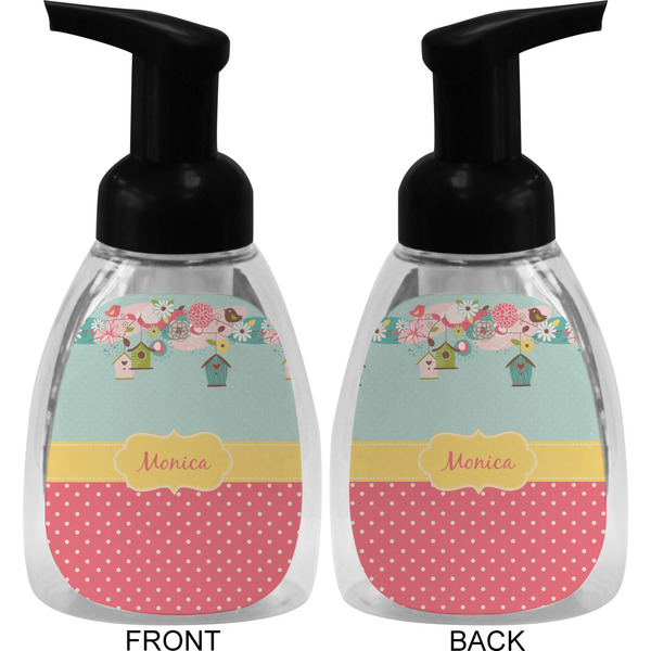 Easter Birdhouses Foam Soap Bottle (Front & Back)