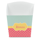 Easter Birdhouses French Fry Favor Boxes (Personalized)