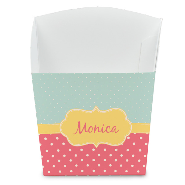 Custom Easter Birdhouses French Fry Favor Boxes (Personalized)
