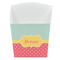 Easter Birdhouses French Fry Favor Box - Front View