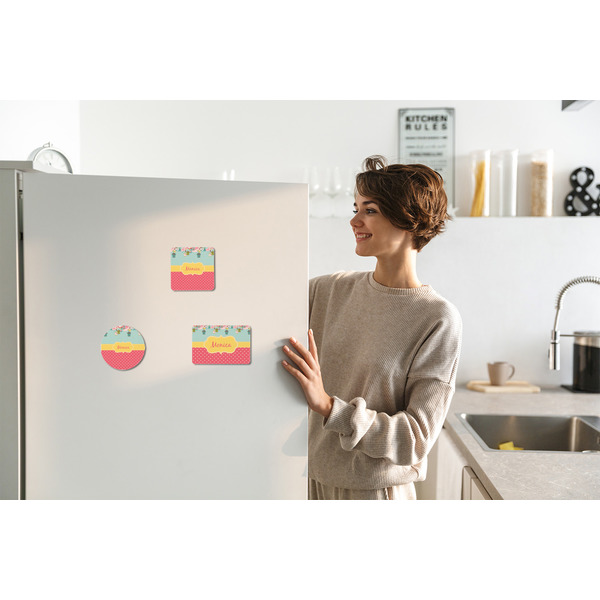 Easter Birdhouses Fridge Magnets - LIFESTYLE (all)