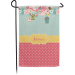 Easter Birdhouses Garden Flag (Personalized)