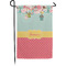 Easter Birdhouses Small Garden Flag - Single Sided w/ Name or Text