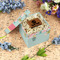 Easter Birdhouses Gift Boxes with Lid - Canvas Wrapped - Small - In Context