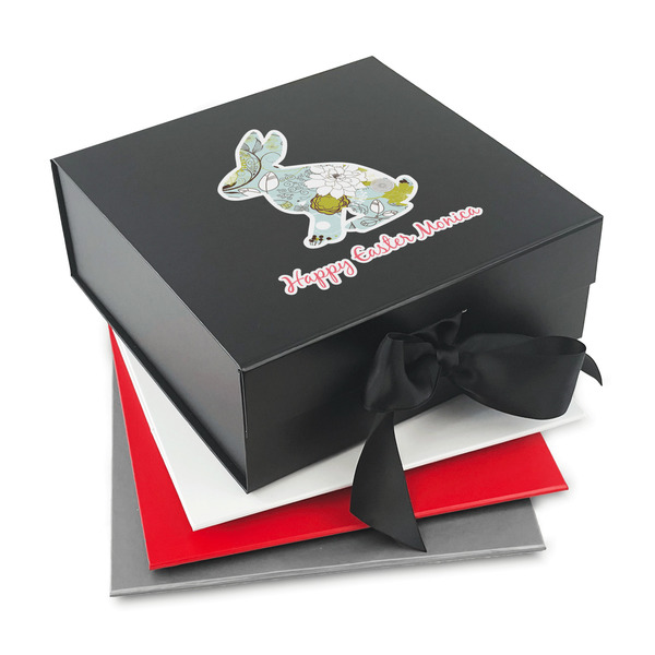 Custom Easter Birdhouses Gift Box with Magnetic Lid (Personalized)