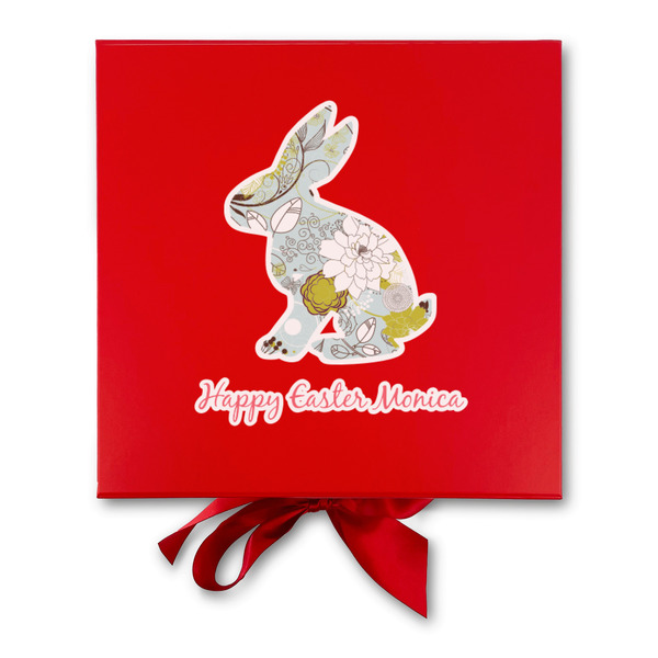 Easter Birdhouses Gift Boxes with Magnetic Lid - Red - Approval