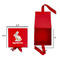 Easter Birdhouses Gift Boxes with Magnetic Lid - Red - Open & Closed