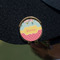 Easter Birdhouses Golf Ball Marker Hat Clip - Gold - On Hat