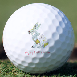 Easter Birdhouses Golf Balls - Non-Branded - Set of 3 (Personalized)