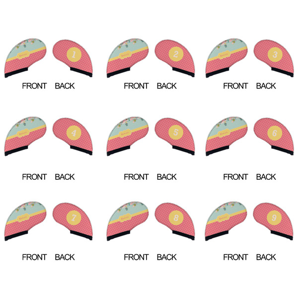 Easter Birdhouses Golf Club Covers - APPROVAL (set of 9)