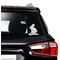 Easter Birdhouses Graphic Car Decal (On Car Window)