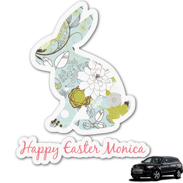 Custom Easter Birdhouses Graphic Car Decal (Personalized)