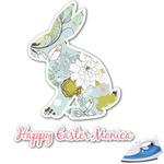 Easter Birdhouses Graphic Iron On Transfer (Personalized)