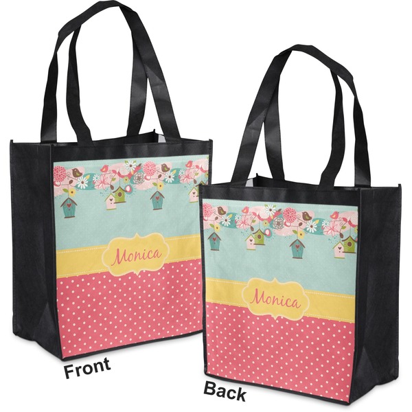 Easter Birdhouses Grocery Bag - Apvl